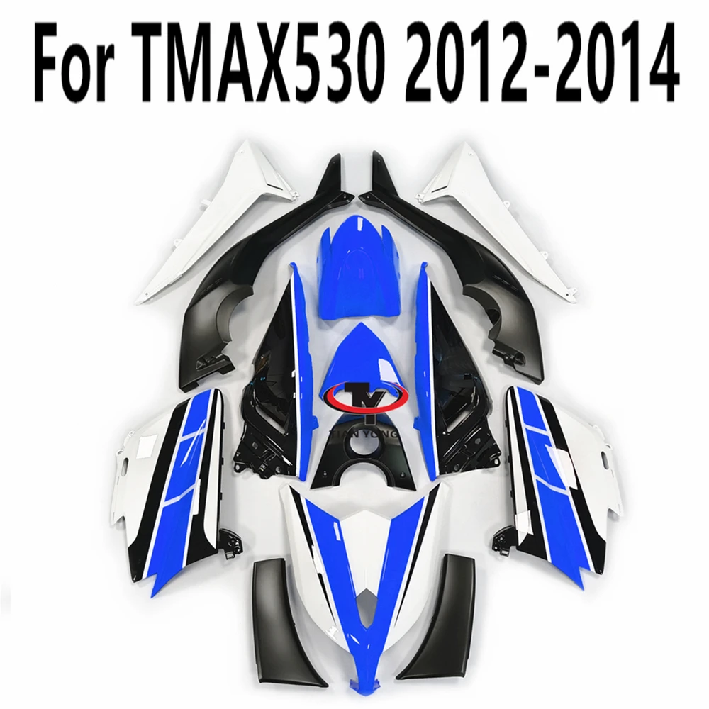 Karosériou motorového Krytu Plný Kapotáže Súprava Žlté Pamätné Grafika Pre TMAX530 TMAX 530 2012-2013-2014 ABS Vstrekovanie