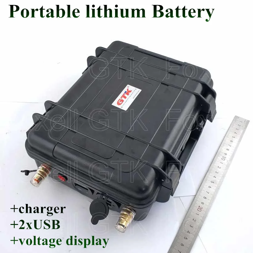 Vysoká kapacita 24V 50AH skúter batéria 24V 50AH Lítiová batéria 3,7 V Bunke 50A BMS 1000w + 29.4 v 5A Nabíjačky