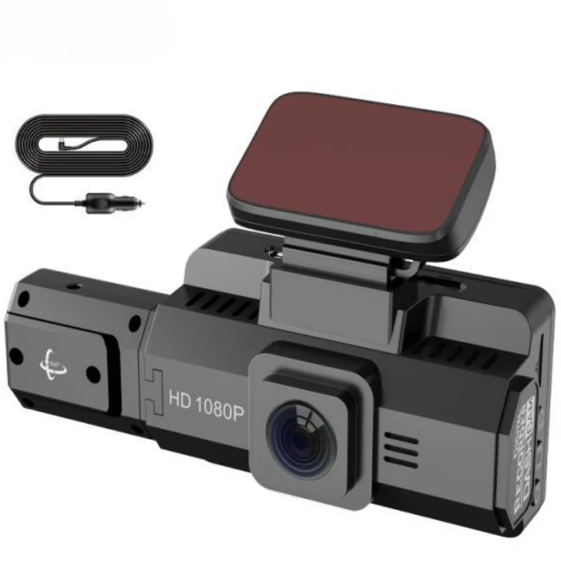 3 Palcový Dash Cam HD 1080P Auta DVR Kamera 170° Široký Uhol Nočné Videnie videorekordéry Slučky Nahrávanie, Auto Fotoaparát Auto Nahrávač