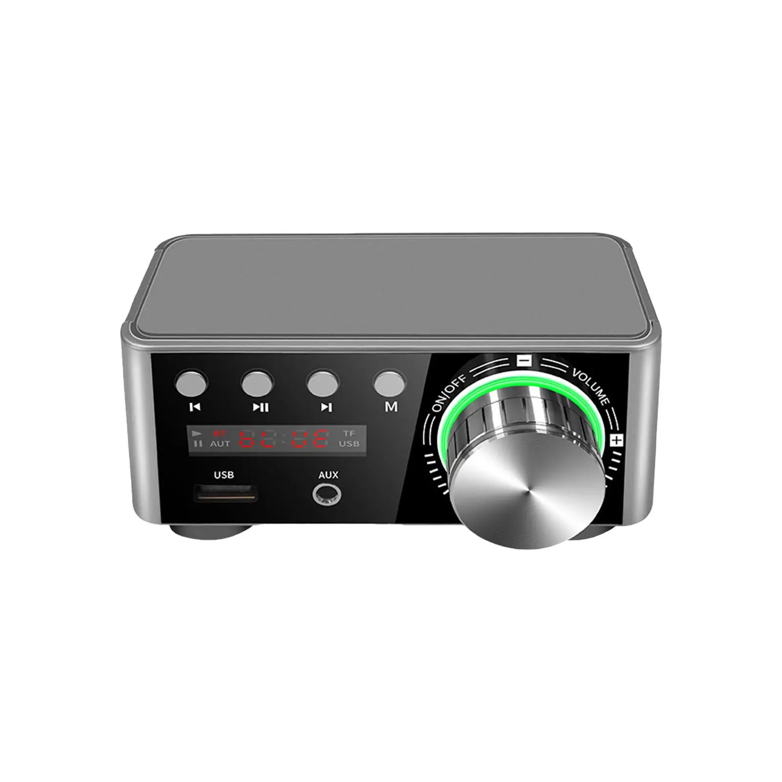 Zosilňovač pre Obchod Domáce Kino Prenosný Zvukový Zosilňovač, Reproduktor, Zosilňovač, 2.0 Kanálov MP3 s napájacím Adaptérom 50W+50W NÁS