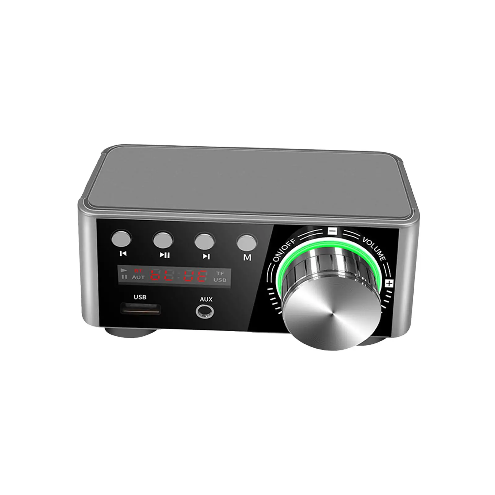 Zosilňovač pre Obchod Domáce Kino Prenosný Zvukový Zosilňovač, Reproduktor, Zosilňovač, 2.0 Kanálov MP3 s napájacím Adaptérom 50W+50W NÁS