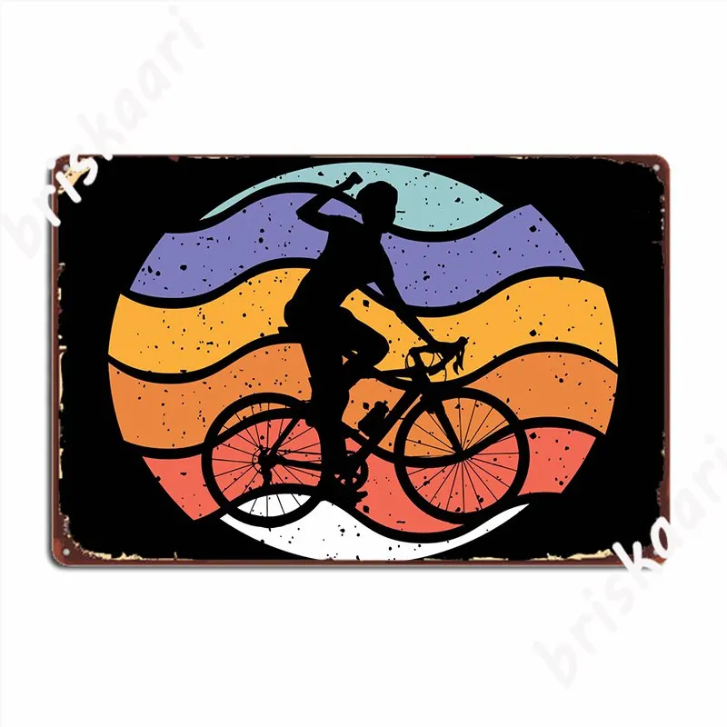 Cyklista Na Bicykli Jazda Na Bicykli Mo Kovové Prihlásiť Club Bar Club Domov Vintage Stenu Decor Tin Prihlásiť Plagáty