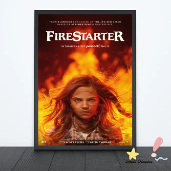 Firestarter Klasický Filmový Plagát Plátno Art Print Domáce Dekorácie Nástenné Maľby ( Bez Rámu )