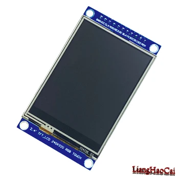 2,4-palcový LCD modul adaptér PCB základná doska ILI9341 jednotky IC 240x320 rozlíšenie 4 drôtu, SPI rozhranie, podpora STM32 Plug-in