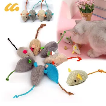 Mačacie Hračky, Plyšové Bylinné Myši Simulácia Roztomilý Tvar Mačiatko Univerzálny Hračka Trvanlivé Grip Mačky, Hračky, Interaktívne Pet Hračky Pet Produktov