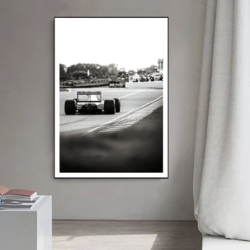 F1 Formula Racing Vinobranie Auto Ayrton Senna Plagáty Vytlačí Plátno Na Maľovanie Nástenná Maľba Na Stenu Umenie Obrázok Umenie Živého Domov Izba Dekor Darček