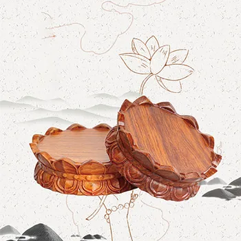 Sochu budhu, Guanyin Bódhisattva, lotus podstavec masívneho dreva, kruhové drevené ozdoby, a zvláštne kamenné kadidlo horák base