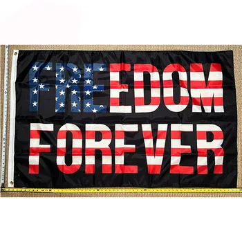Donald Trump Vlajka DOPRAVA ZADARMO Slobodu Navždy BUSL Desantis Armády USA Znamenie, 3x5' yhx0138