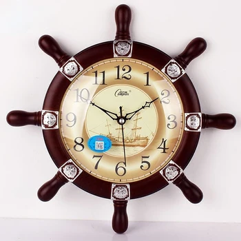 Malé smerovky nástenné hodiny obývacia izba tichý kreatívne hodiny moderného Európskeho Stredomoria prívesok quartz hodiny