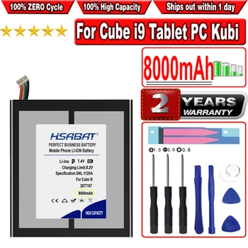 HSABAT Batérie 8000mAh na Kocky i9 Tablet PC 2877167 W/ 10 Riadkov+Zátka