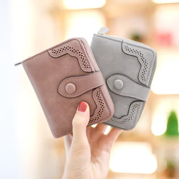 móda personalizované multi-funkcia multi-card kartu taška peňaženky, dámske krátke peňaženky