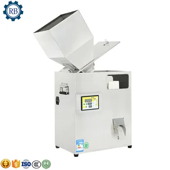 Hmotnosť 10-500g váženie plniaci stroj pre potraviny taška balenie / ryža auto digitálne ovládanie plniaci stroj