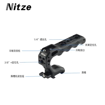 Nitze PA28M-D Ručný Univerzálny Alai Rozhranie PRE Sony, Canon Fotoaparát Horúci Boot Rozhranie Rukoväť