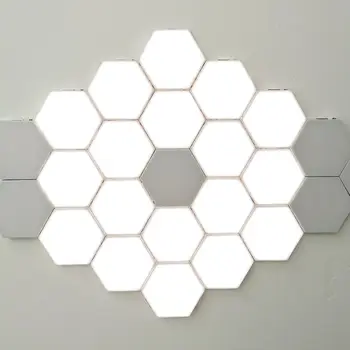 Moderné LED Nočné Svetlo Quantum Modulárny Citlivé Lampa Hexagon DIY Dotyk Lampy Domova Nočná Lampa Atmosféru Svetlo Osvetlenie