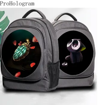 3D Reklama Batoh S 3D Hologram Projektor Ventilátor Holografické Stroj Batoh S LED Obrazovky Obrazovky Shoulderbag
