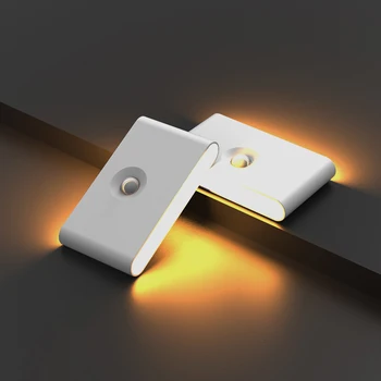 Inteligentný Indukčné Nočné Svetlo Typ-C Nabíjanie Bezdrôtový Snímač Pohybu Svetla Magnetické Ochranu Očí, Nočné Snímanie Svetla
