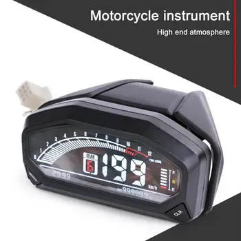 Motocykel Rýchlomer LCD HD Displej 6-Rýchlosť Digitálneho Elektronického Meradlo pre Off-road Vozidlá Univerzálny Auto Príslušenstvo