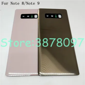 Nový Zadný Panel Sklo, Batérie, Zadný Kryt Pre Samsung Galaxy Note 8 N950 Poznámka 9 N960 S Samolepky +Objektív