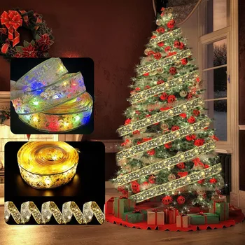 1M/2M/5M Vianočné Pásky LED Svetlo Nepremokavé Ozdoby na Vianočný Stromček Nový Rok Stenu, Okno, Domáce Dekorácie