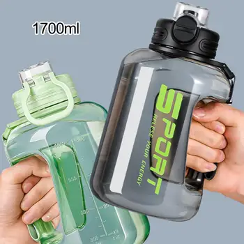 Jednoduché Cvičenie na Fľašu BPA Free Pitnej Vody Fľašu Transparentné Pitnej Rukoväť Športové Fľašu, Pohár