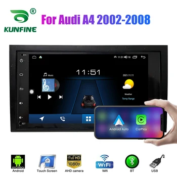 2 Din Android autorádia Pre Audi A4 2002-2008 Auto Stereo Automobilových Multimediálnych Video DVD Prehrávač, GPS Navigáciu Carplay