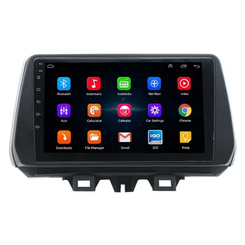 9 palcový Android Auto dvd prehrávač, GPS Navigáciu Pre hyundai IX35 tucson 2018-2019 stereo rádio 1G ram 16 G rom audio media headunits