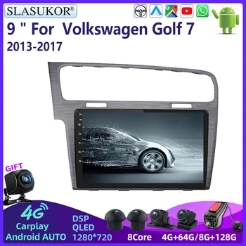 Pre Volkswagen Golf 7 Roky 2013-2017 Android 10 autorádia Multimediálny Prehrávač Navigácie GPS Auto 2 din č. dvd, RDS Wifi
