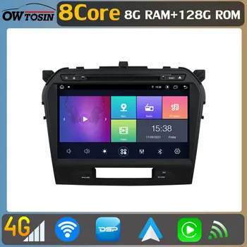 4G WiFi Android 11 8Core 8G+128G Auto DVD Prehrávač Pre Suzuki Vitara 4 LY Escudo 2015 - 2021 Video Rádio DSP CarPlay základnú Jednotku Auto