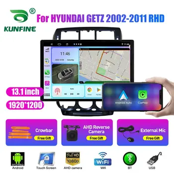 13.1 palcov autorádia Pre HYUNDAI GETZ 2002 2003-2011 Auto DVD, GPS Navigácie Stereo Carplay 2 Din Strednej Multimediálne Android Auto