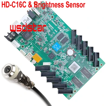 HUIDU HD-C16C & Jasu Senzorom (Nahradiť HD-C10C, HD-C15C, HD-C10C+WIFI, HD-C15C+WIFI) LED ovládanie karty