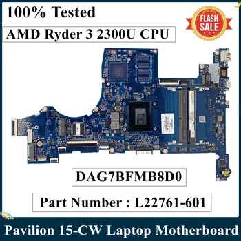 LSC Zrekonštruovaný Pre HP Pavilion 15-CW Notebook Doske L25914-601 L22761-601 DAG7BFMB8D0 S AMD Ryder 3 2300U CPU DDR4