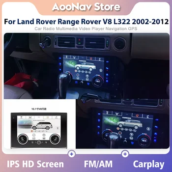 Dotyk AC Panel Pre Land Rover Range Rover V8 L322 2002 2003 2004 2005-2012, klimatizácia, Ovládanie Stereo Rada LCD Displej