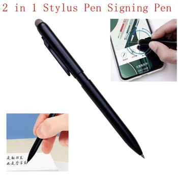 Youpin LAMPO Univerzálny 2 v 1 Stylus Pen Prihlásiť 0,5 mm Tablet Kapacitný Displej Caneta Dotykové Pero pre systém iOS, Android, iPad, Smart Phone