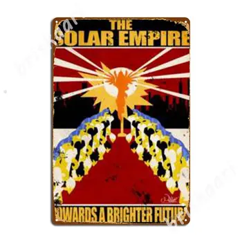 Solar Empire Propaganda Kovové Značky Plagát Projektovanie Stenu Kino Garáž Tin prihlásiť Plagáty