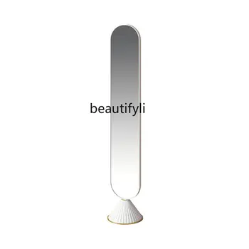 zqFloor Zrkadlo Plnej šírky Svetlo Luxusné Montáž Zrkadlo Vertikálne Vstup Domácnosti Dievčenské Spálne