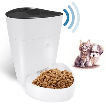 Automatické pet feeder tuya smart pet automatický podávač inteligentný život phone WiFi pripojenie diaľkového ovládania 4L kapacita inteligentné načasovanie