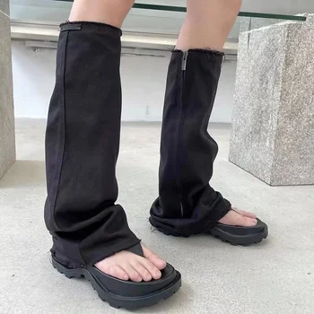 2022 Módne Dámske Ležérne Sandále Duté-Out Gladiator Sandále Ženy Ploché Topánky Otvorené Prst pu Kožené Lete Chladné Topánky Žena