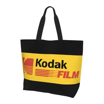 Kodak Filmu Ženy taška cez Rameno 40X50cm Japonský Harajuku Tote bag Nakupovanie kabelka Pohodlné Cestovanie Knihy Vlastné Logo
