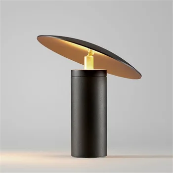 TEMAR Nordic Vintage stolná Lampa Kreatívny Dizajn, Čierny písací Stôl Svetlo Modernej Módy pre Domáce, Spálne, Obývacej Miestnosti, Dekoratívne