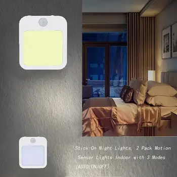 Praktické Senzor Pohybu Svetelný Automatické Zapnutie/Vypnutie Svetla LED Stmievateľné Plynulou Stmievanie Infračervené, Indukčné Noc Lampa Domov Dodávky