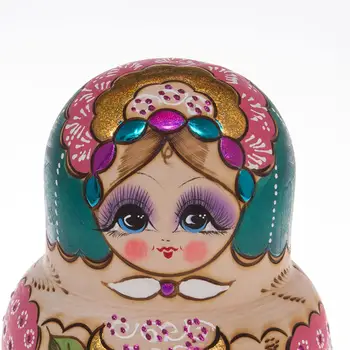 15x Krásne ruskej Hniezdenie Bábika Údaje Zberateľskú Krásne za Izbu darček Office