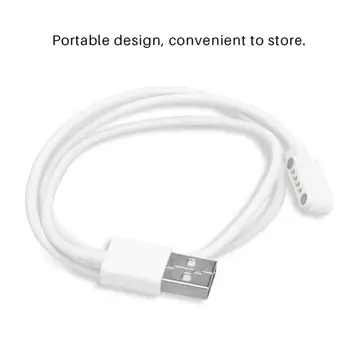 Univerzálny 4Pin Magnetické Nabíjací Kábel USB Nabíjací Kábel pre Deti Smart Hodinky Pre GT88 GT68 KW08 KW18 KW88 KW98 KW99 KW28