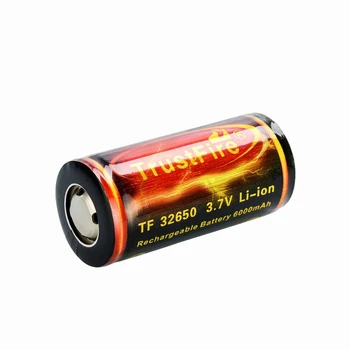32650 Batéria 3,7 V 6000mAh Nabíjateľná Li-ion Batéria pre Baterku