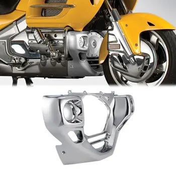Motocykel Chrome Engine Predný Kryt Kryt Pre Honda Goldwing 1800 2001-2011 2002 2003