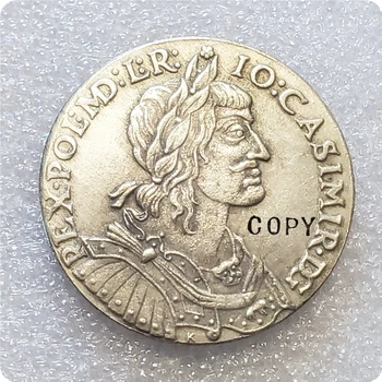 1651 Poľsko Kópiu Mince