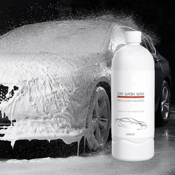Umývanie auta Vosk Nastaviť 1000ML Auto Príslušenstvo Koncentrované umývacie Aktívna Pena Auto Šampón Silný Čistič Dekontaminácia