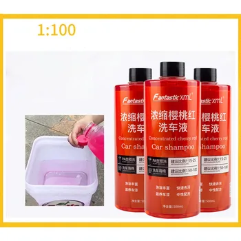 1:100 Ružová Foaming Umývanie Auta Šampón, Mydlo Pracuje S Penou Delá Pena Zbrane alebo Vedierko Umýva Automobilový šampón na Čistenie Nástrojov