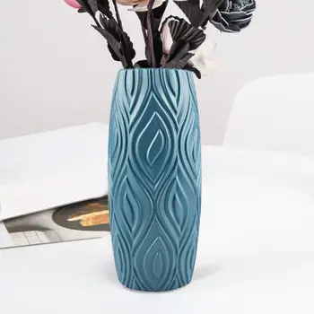Praktické Kvetinové Vázy Oko-lov Ľahko sa Čistí Plastové Kvet Usporiadanie Moderné Vázy