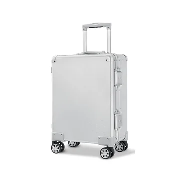 Zliatina hliníka nástroj vozíka kufor všetky hliníkové zliatiny horčíka tool box business travel batožiny kovu nosiť-v prípade
